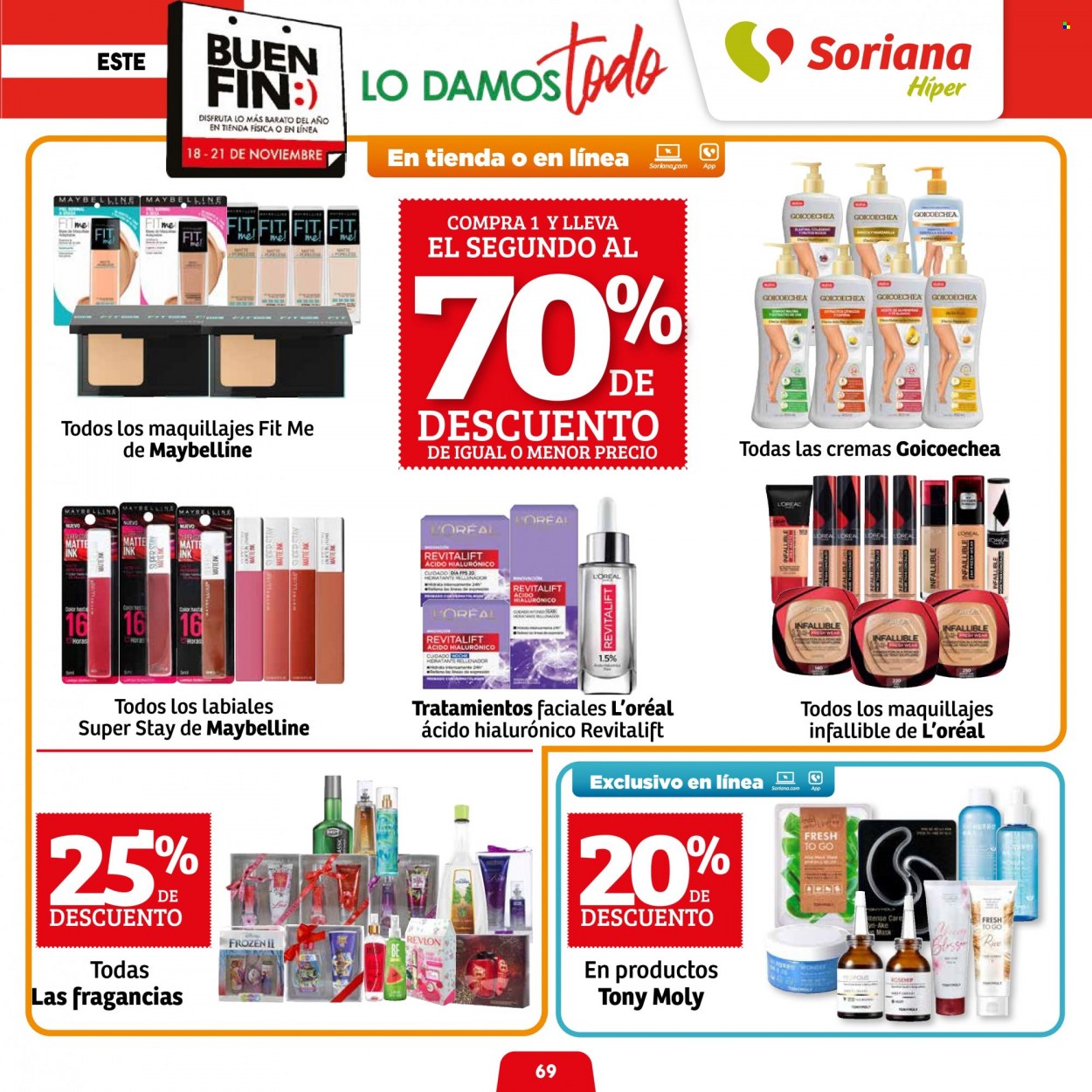 Catálogo Soriana Híper - 18.11.2022 - 21.11.2022. Página 69