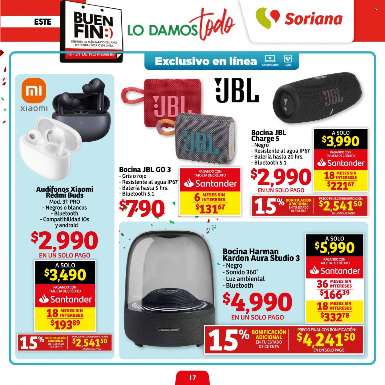 Catálogo Soriana Híper - 18.11.2022 - 21.11.2022. Página 17