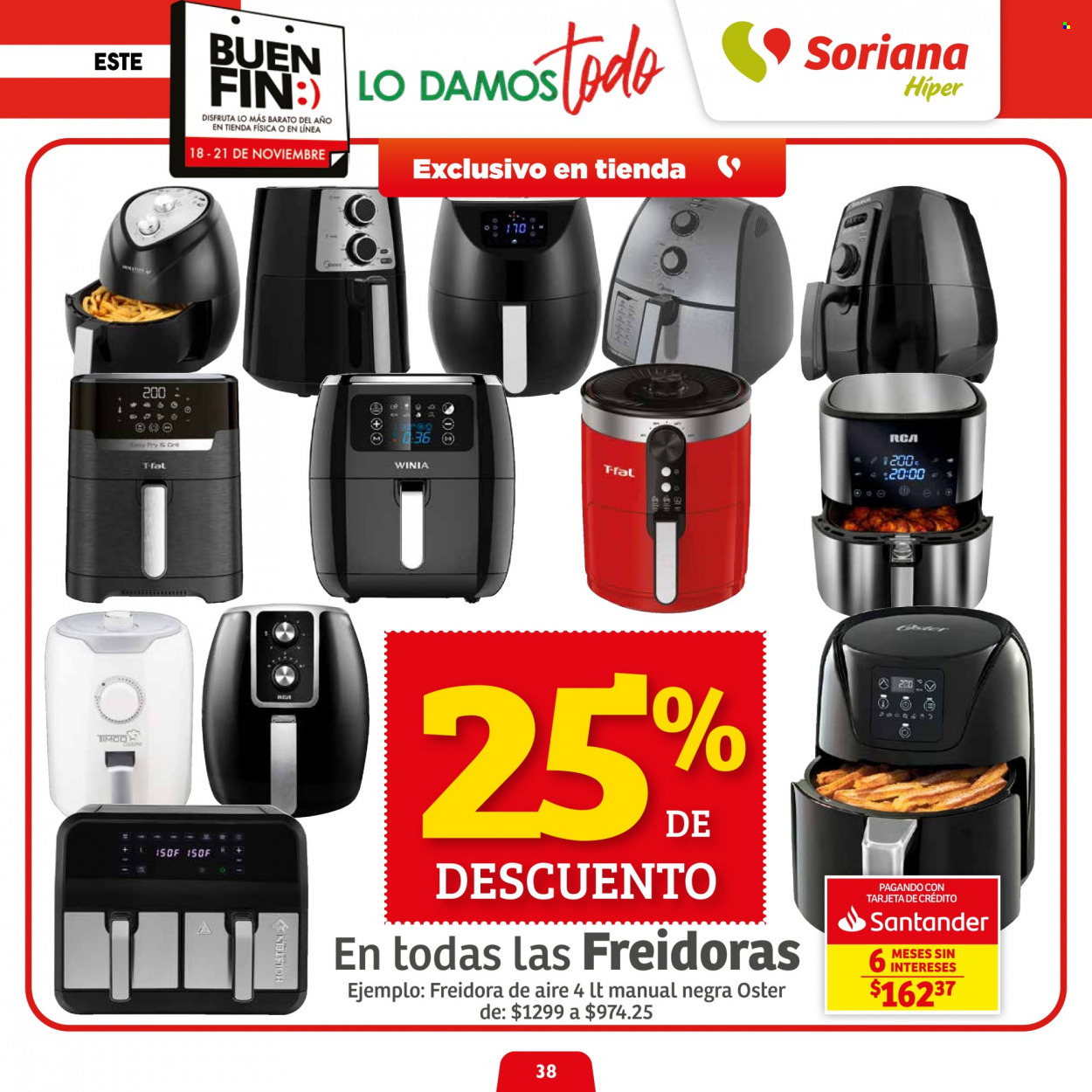 Catálogo Soriana Híper - 18.11.2022 - 21.11.2022. Página 38