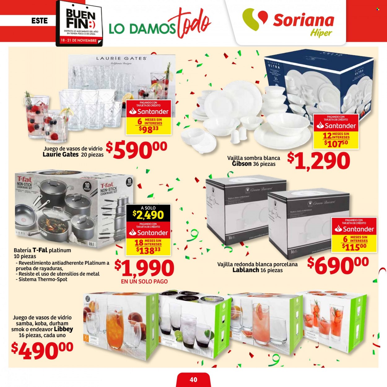Catálogo Soriana Híper - 18.11.2022 - 21.11.2022. Página 40