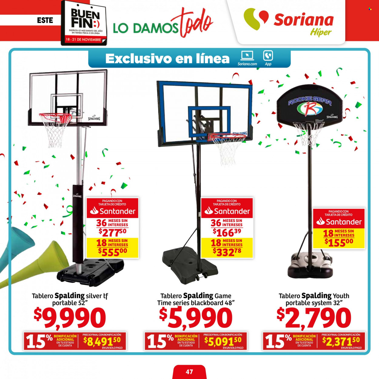 Catálogo Soriana Híper - 18.11.2022 - 21.11.2022. Página 47