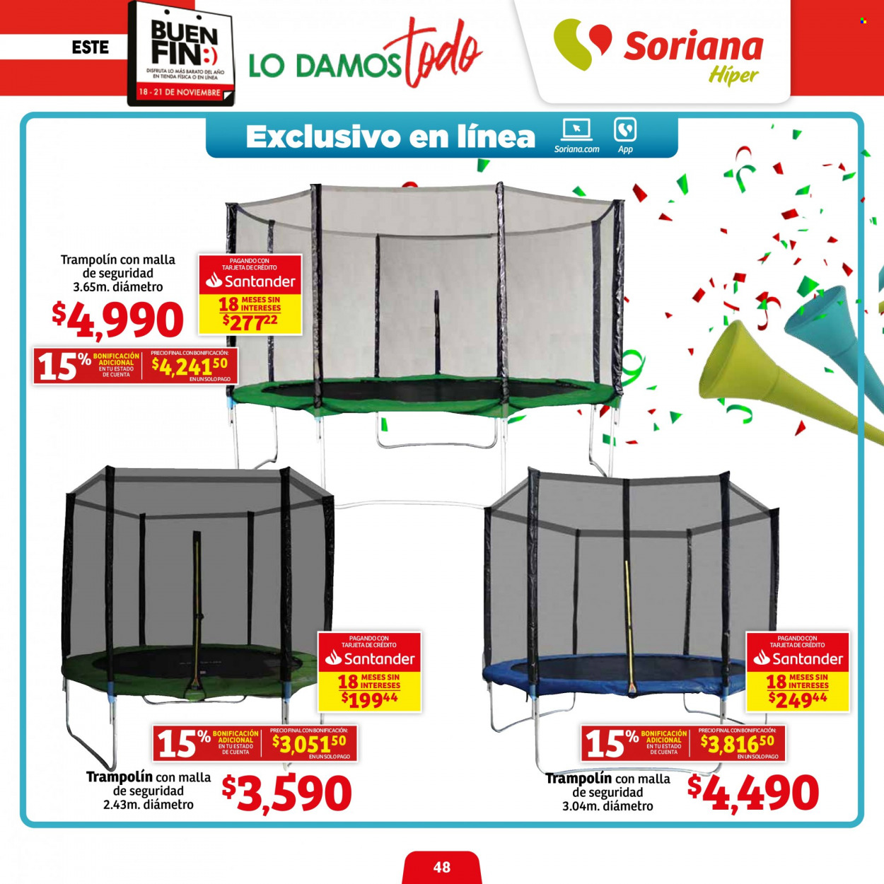Catálogo Soriana Híper - 18.11.2022 - 21.11.2022. Página 48