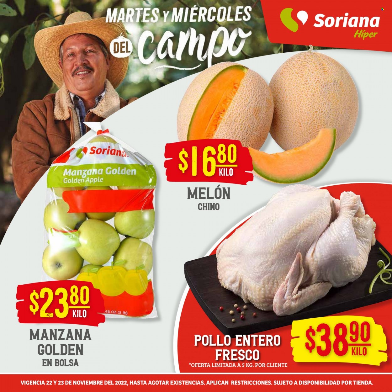 Catálogo Soriana Híper - 22.11.2022 - 23.11.2022. Página 1
