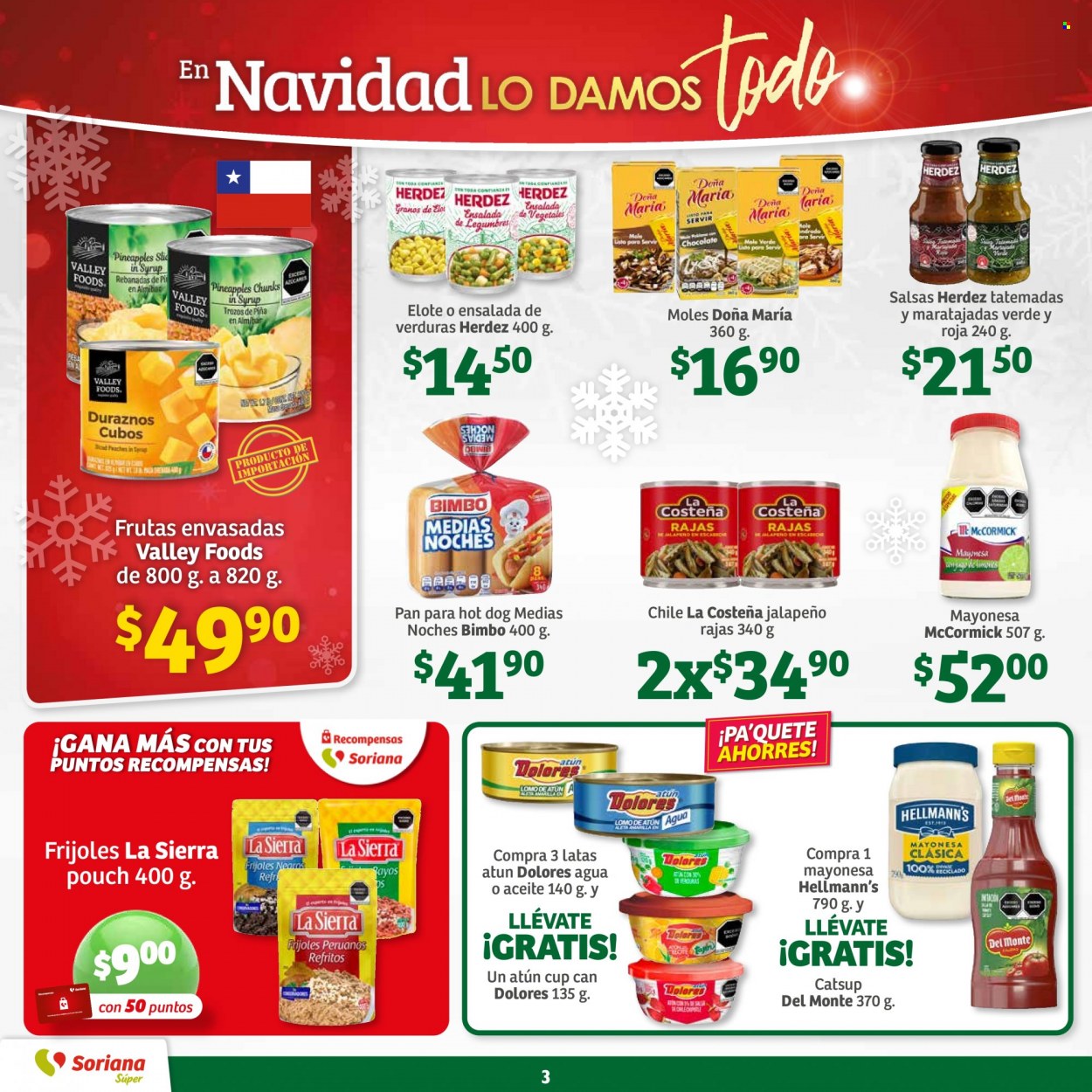 Catálogo Soriana Súper - 22.11.2022 - 29.11.2022. Página 3