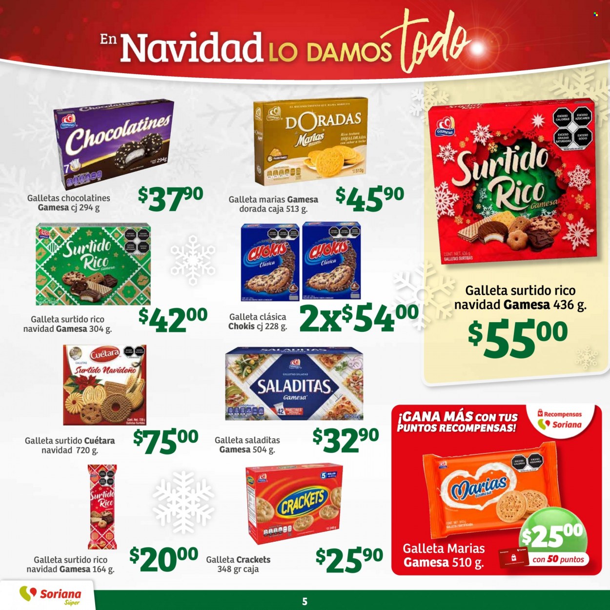 Catálogo Soriana Súper - 22.11.2022 - 29.11.2022. Página 5