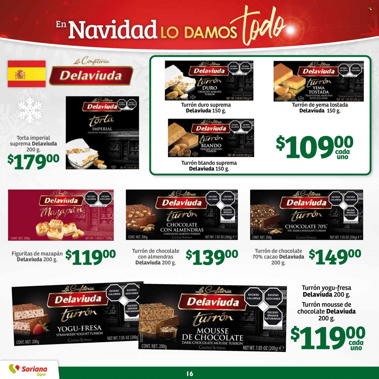 Catálogo Soriana Súper - 22.11.2022 - 29.11.2022. Página 16