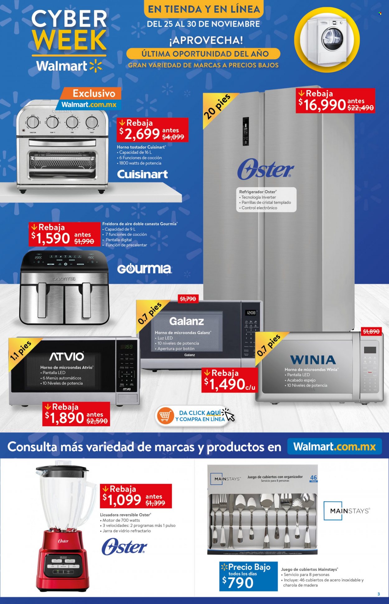 Catálogo Walmart - 25.11.2022 - 30.11.2022. Página 3