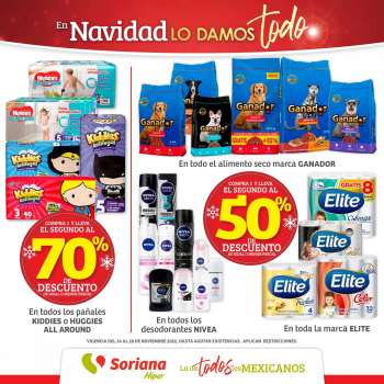 Folleto actual Soriana Híper - 24.11.2022 - 28.11.2022.