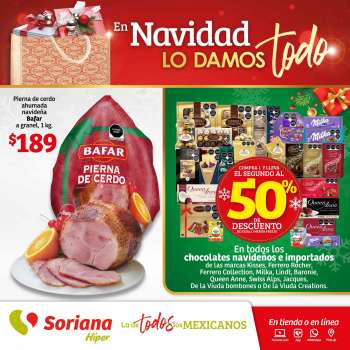 Folleto actual Soriana Híper - 30.11.2022 - 14.12.2022.