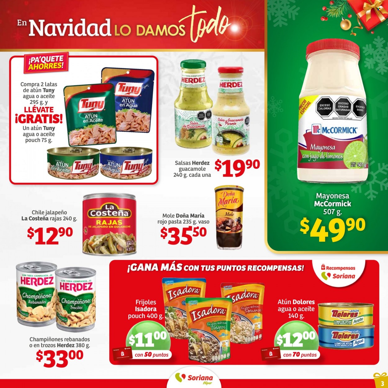 Catálogo Soriana Híper - 30.11.2022 - 14.12.2022. Página 3