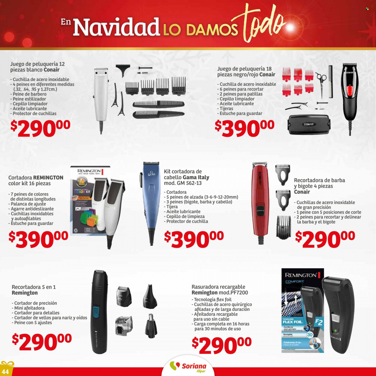 Catálogo Soriana Híper - 30.11.2022 - 14.12.2022. Página 44