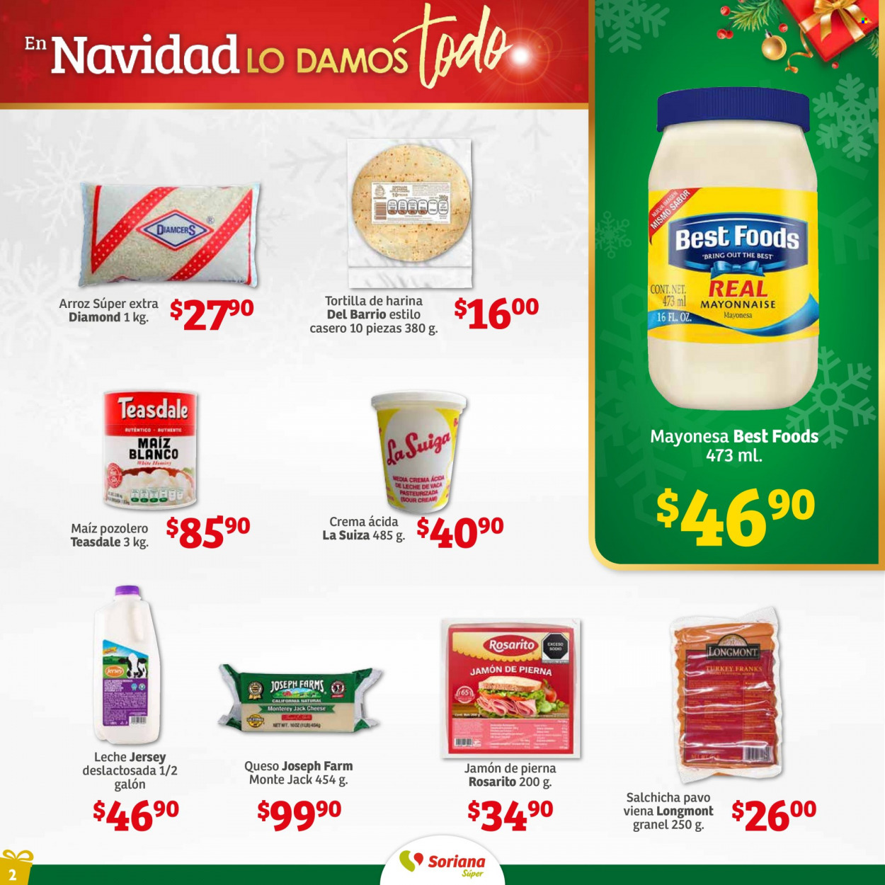 Catálogo Soriana Súper - 30.11.2022 - 14.12.2022. Página 2