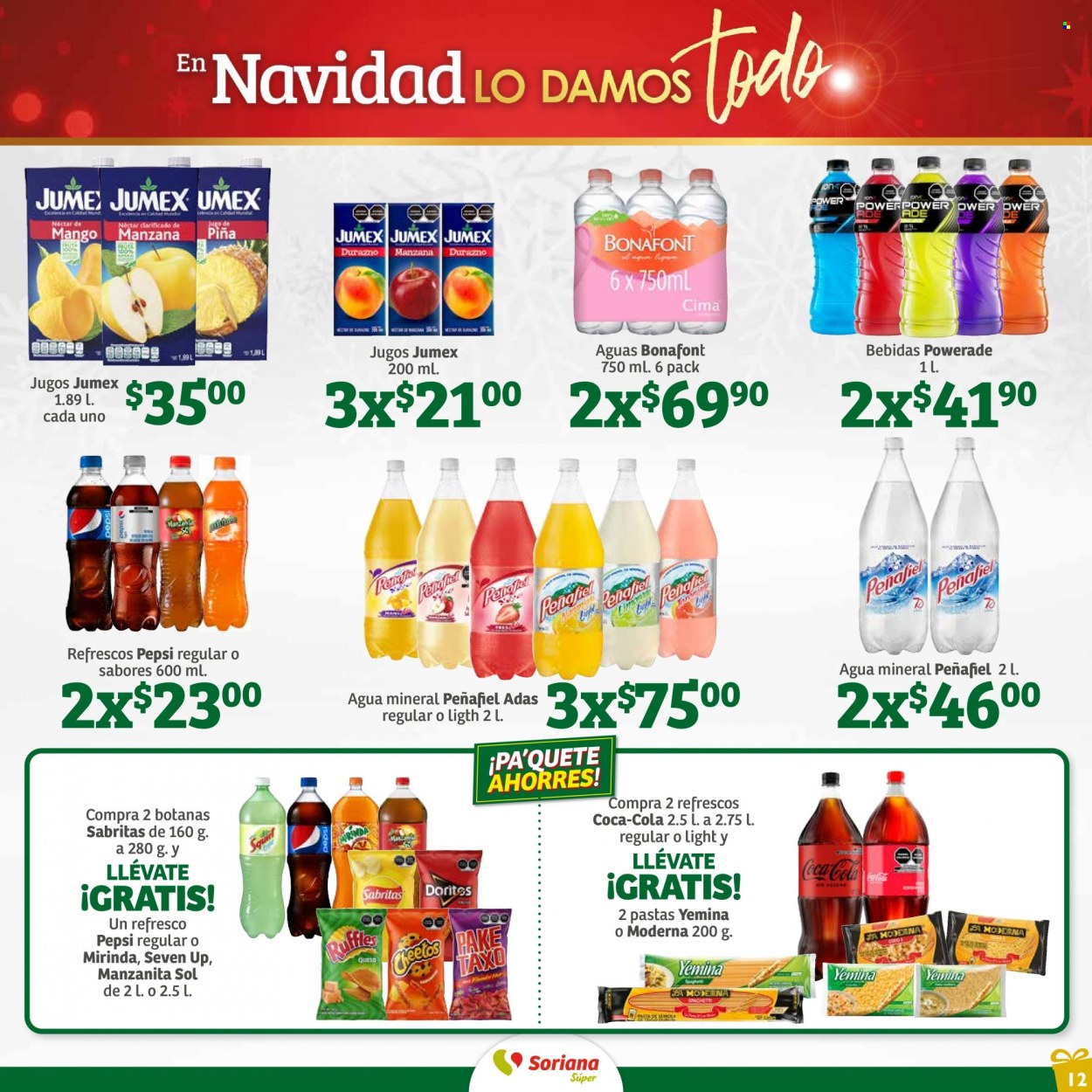 Catálogo Soriana Súper - 30.11.2022 - 14.12.2022. Página 12