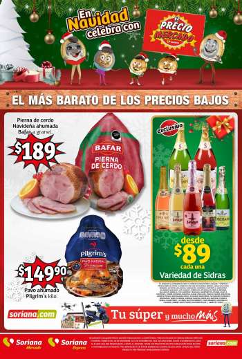 Folleto actual Soriana - 30.11.2022 - 14.12.2022.
