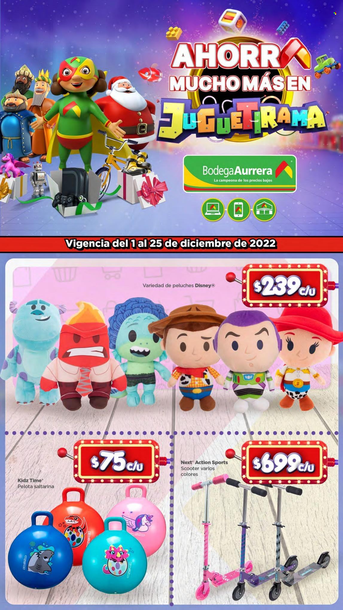 Catálogo Bodega Aurrerá - 1.12.2022 - 25.12.2022. Página 1
