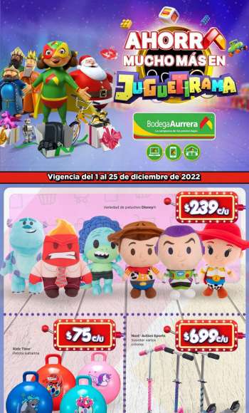 Folleto actual Bodega Aurrerá - 1.12.2022 - 25.12.2022.