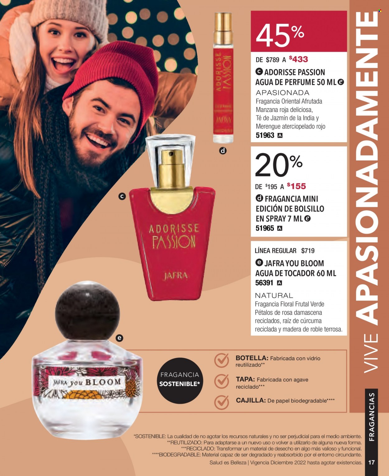 thumbnail - Folleto actual Jafra - 1.12.2022 - 31.12.2022 - Ventas - perfume. Página 17.