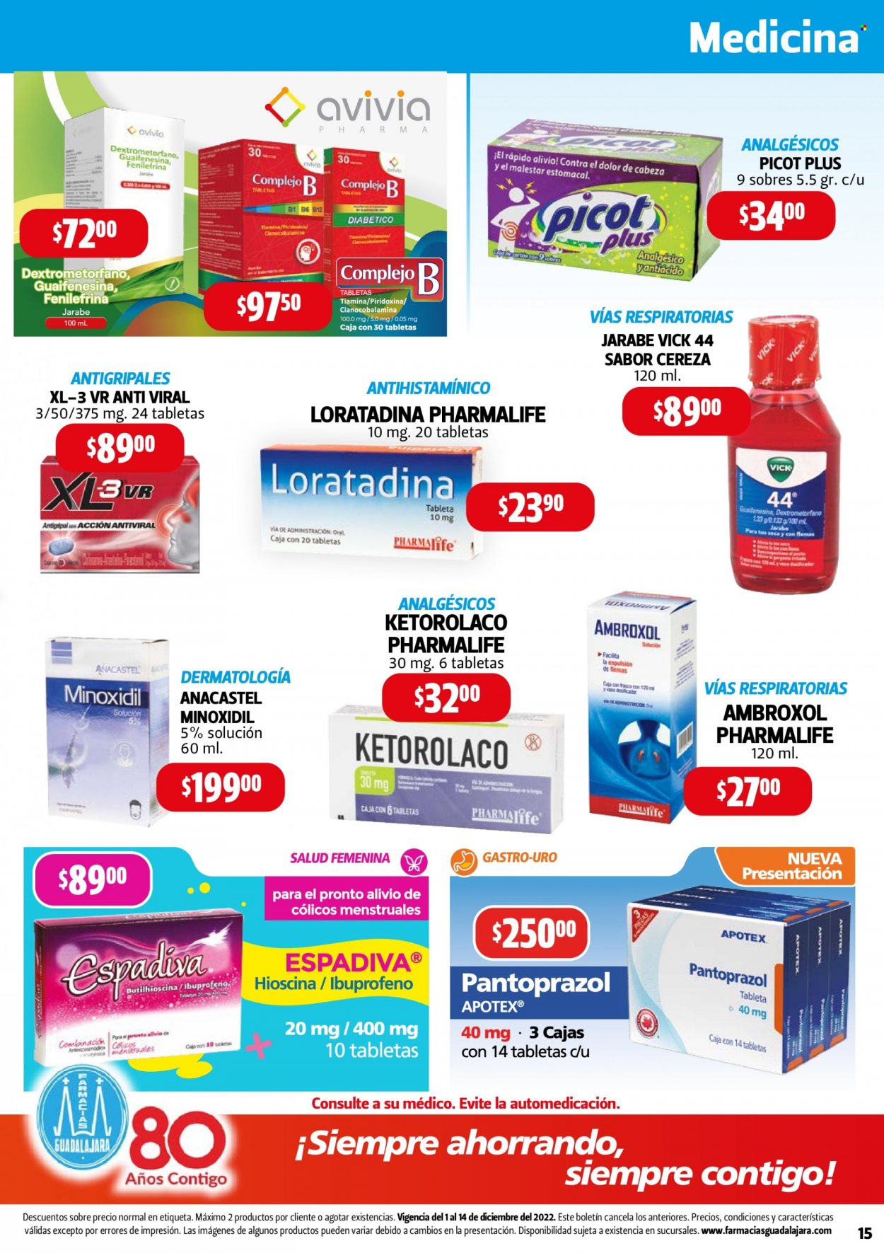 Catálogo Farmacias Guadalajara - 1.12.2022 - 14.12.2022. Página 15