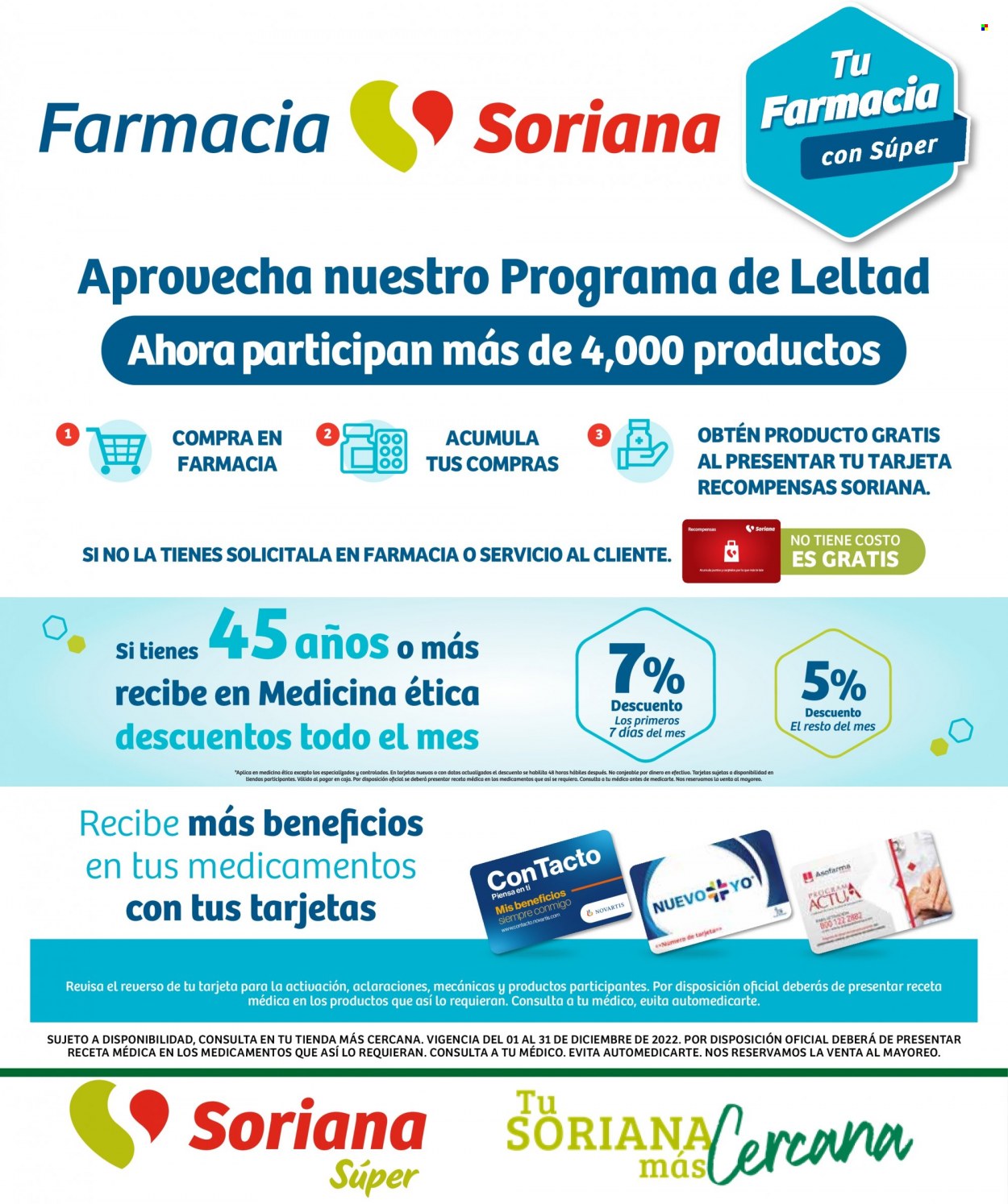 Catálogo Soriana Súper - 1.12.2022 - 31.12.2022. Página 1