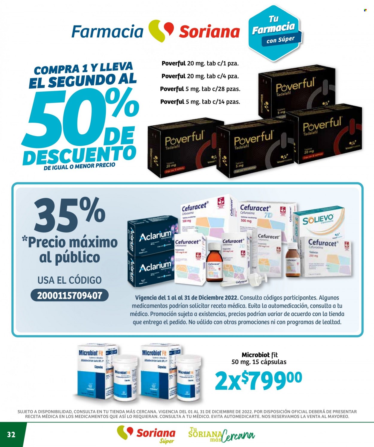 Catálogo Soriana Súper - 1.12.2022 - 31.12.2022. Página 32