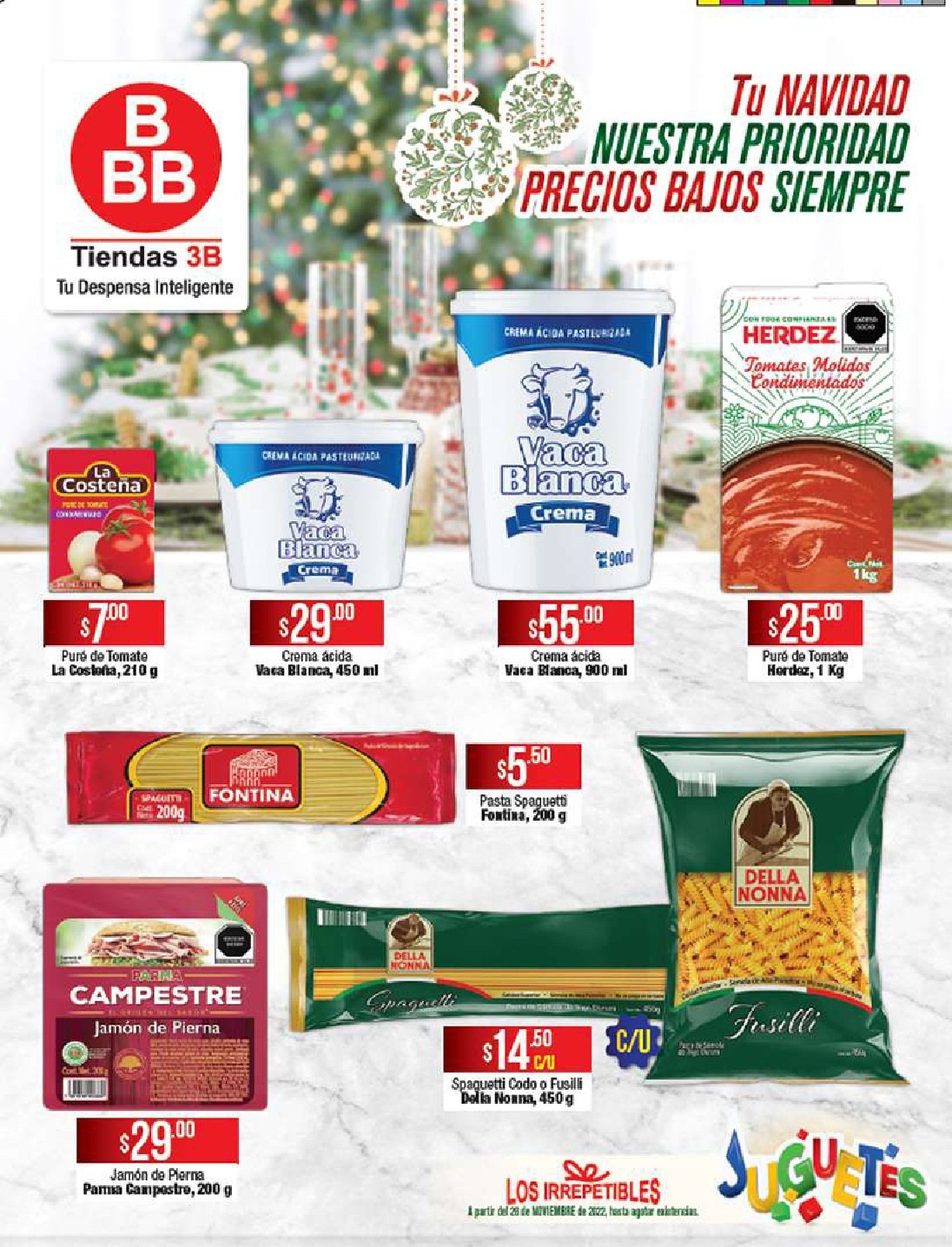 Catálogo Tiendas 3B - 1.12.2022 - 8.1.2023. Página 1
