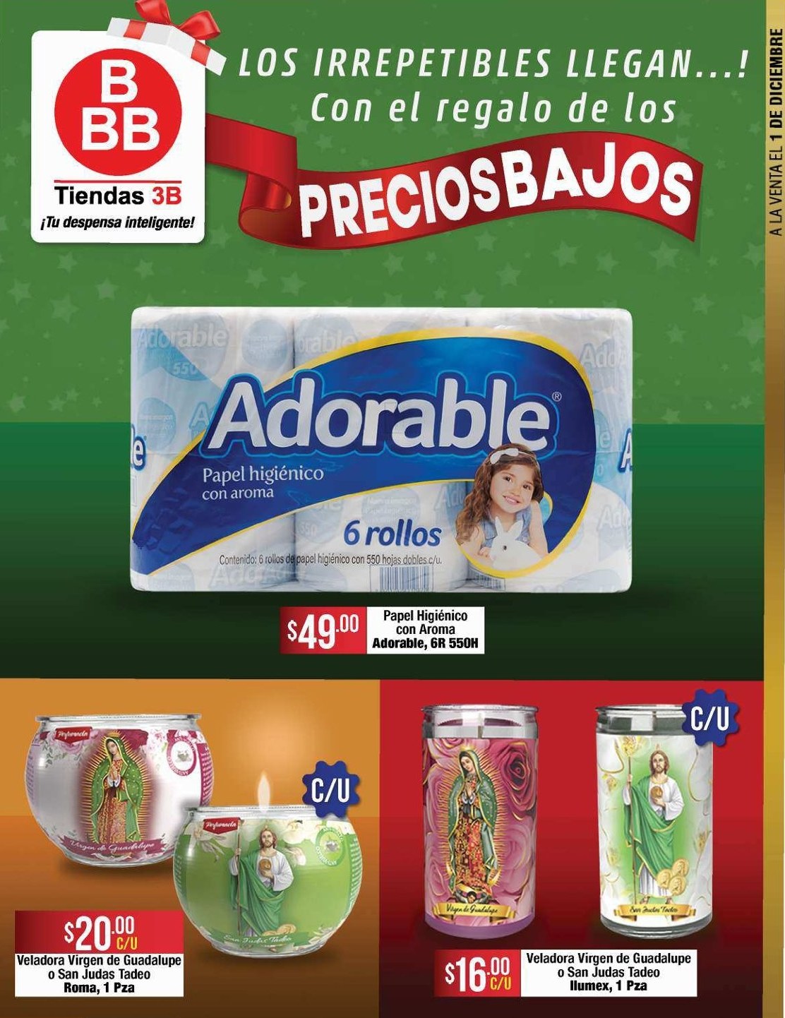 Catálogo Tiendas 3B - 1.12.2022 - 31.12.2022. Página 1