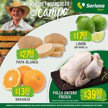 Folleto actual Soriana Súper - 6.12.2022 - 7.12.2022.