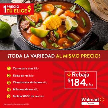 Folleto actual Walmart Express - 2.12.2022 - 8.12.2022.