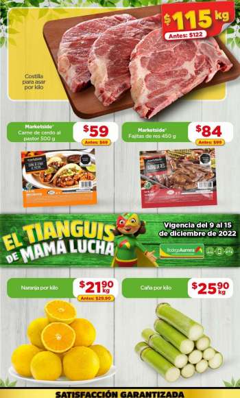 Folleto actual Bodega Aurrerá - 9.12.2022 - 15.12.2022.