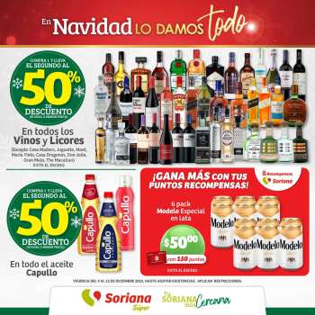 Folleto actual Soriana Súper - 9.12.2022 - 12.12.2022.