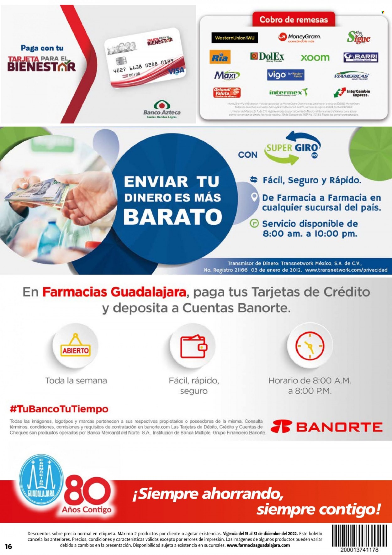 Catálogo Farmacias Guadalajara - 15.12.2022 - 31.12.2022. Página 16