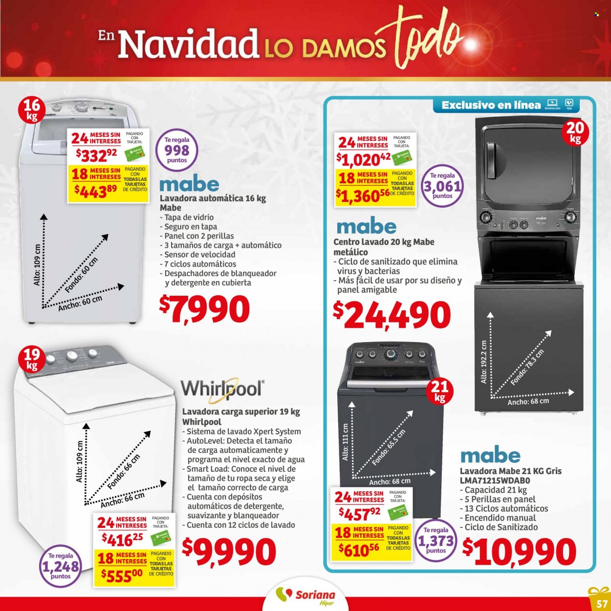 Catálogo Soriana Híper - 15.12.2022 - 31.12.2022. Página 57