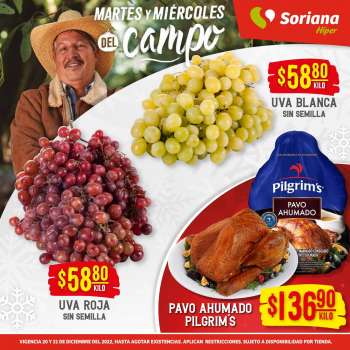 Folleto actual Soriana Híper - 20.12.2022 - 21.12.2022.
