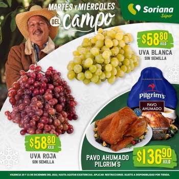Folleto actual Soriana Súper - 20.12.2022 - 21.12.2022.