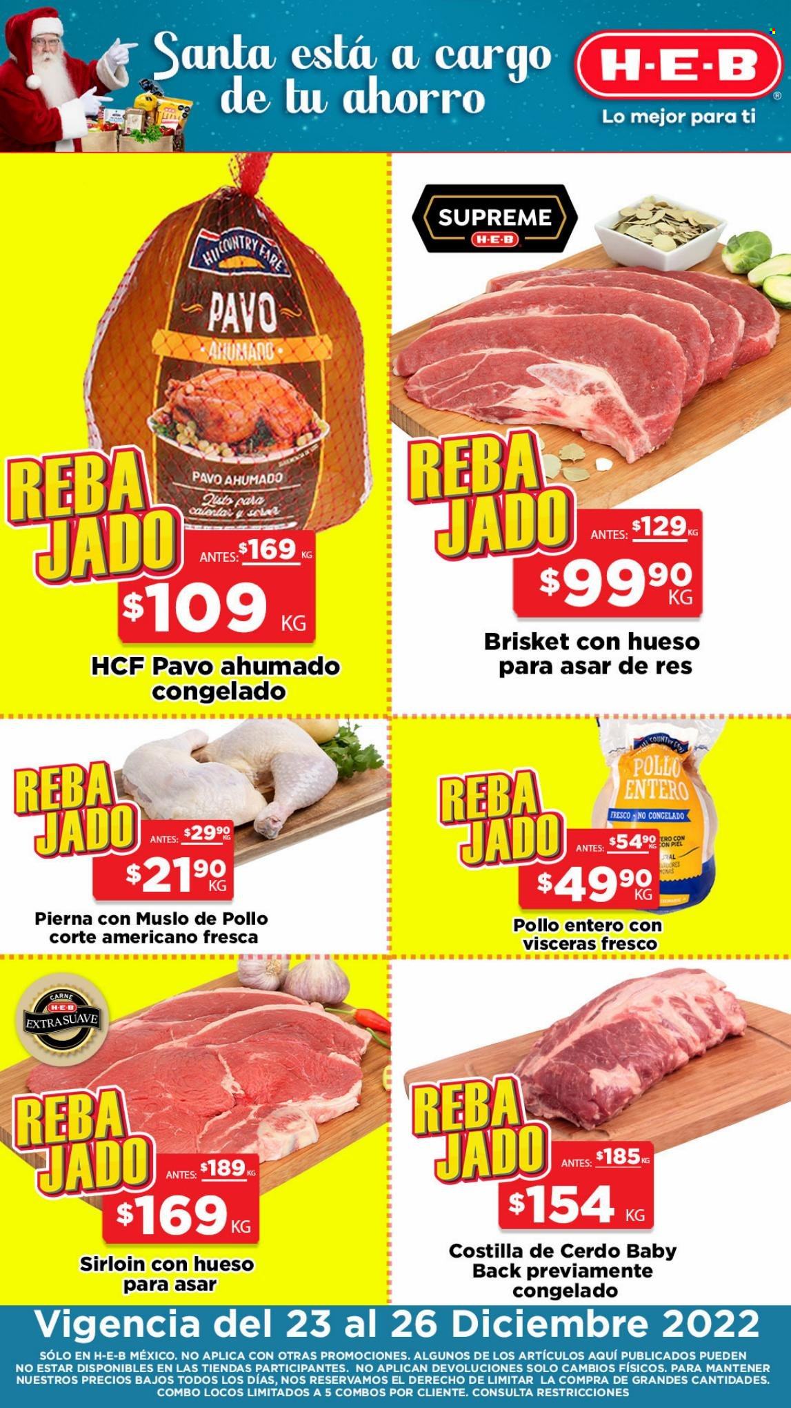Catálogo H-E-B - 23.12.2022 - 26.12.2022. Página 1