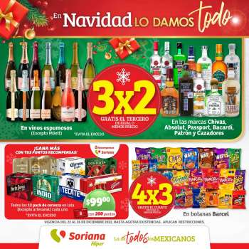 Folleto actual Soriana Híper - 23.12.2022 - 26.12.2022.
