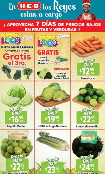 Folleto actual H-E-B - 27.12.2022 - 2.1.2023.