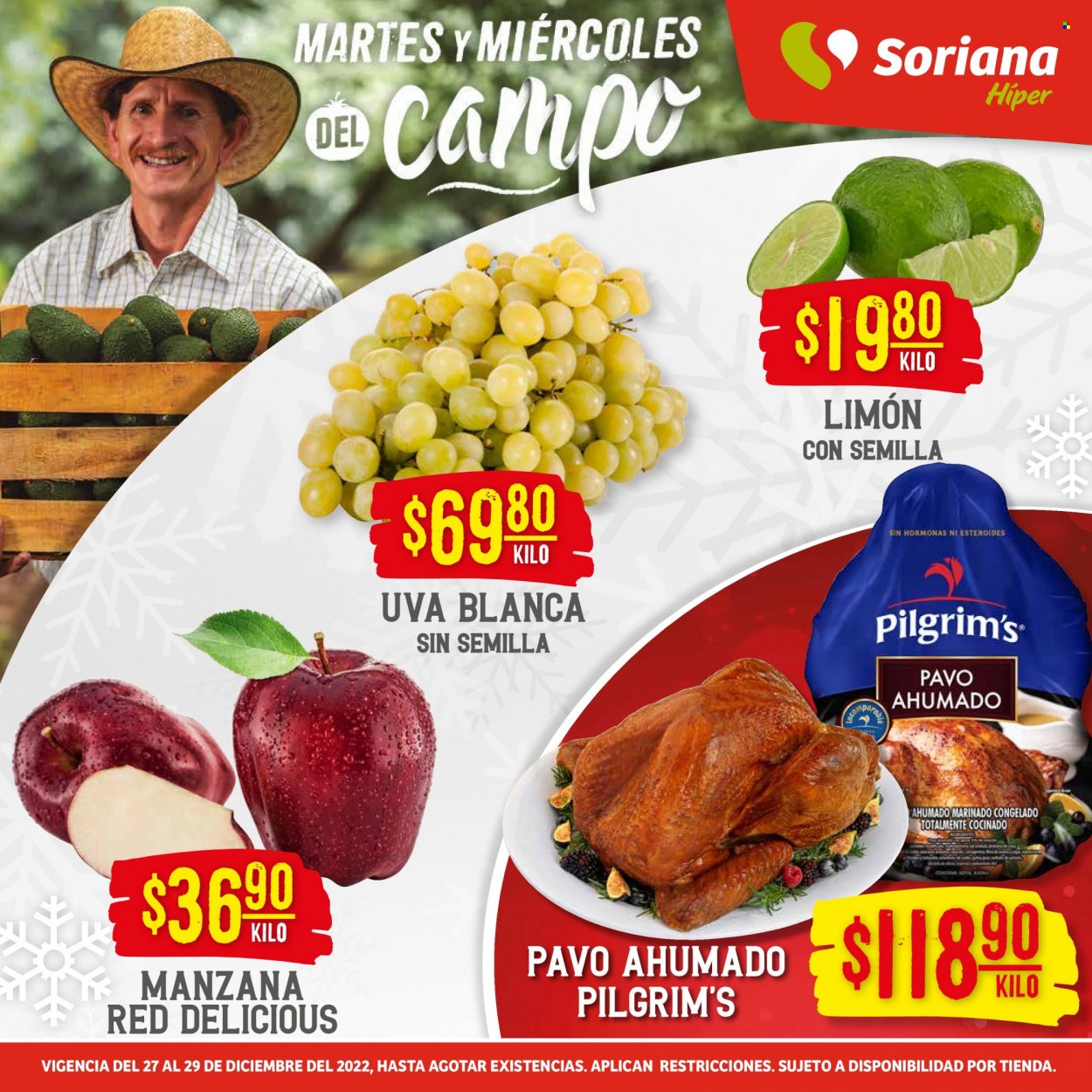 Catálogo Soriana Híper - 27.12.2022 - 29.12.2022. Página 1