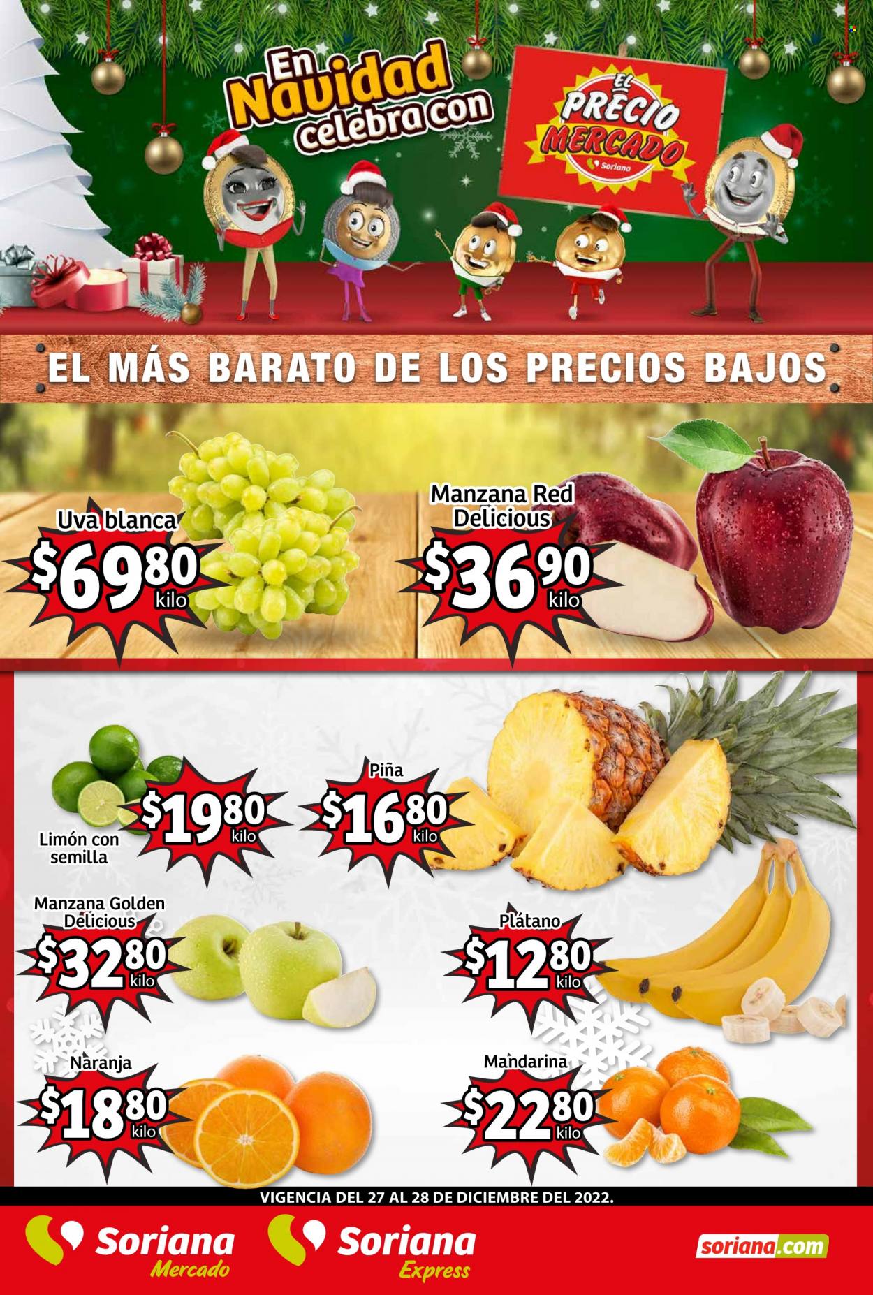 Catálogo Soriana - 27.12.2022 - 28.12.2022. Página 1