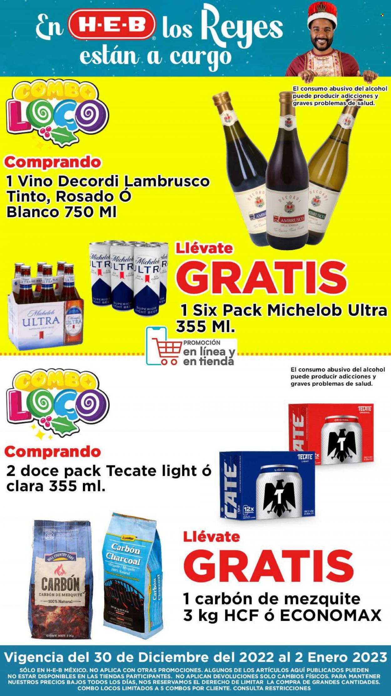 Catálogo H-E-B - 30.12.2022 - 2.1.2023. Página 1