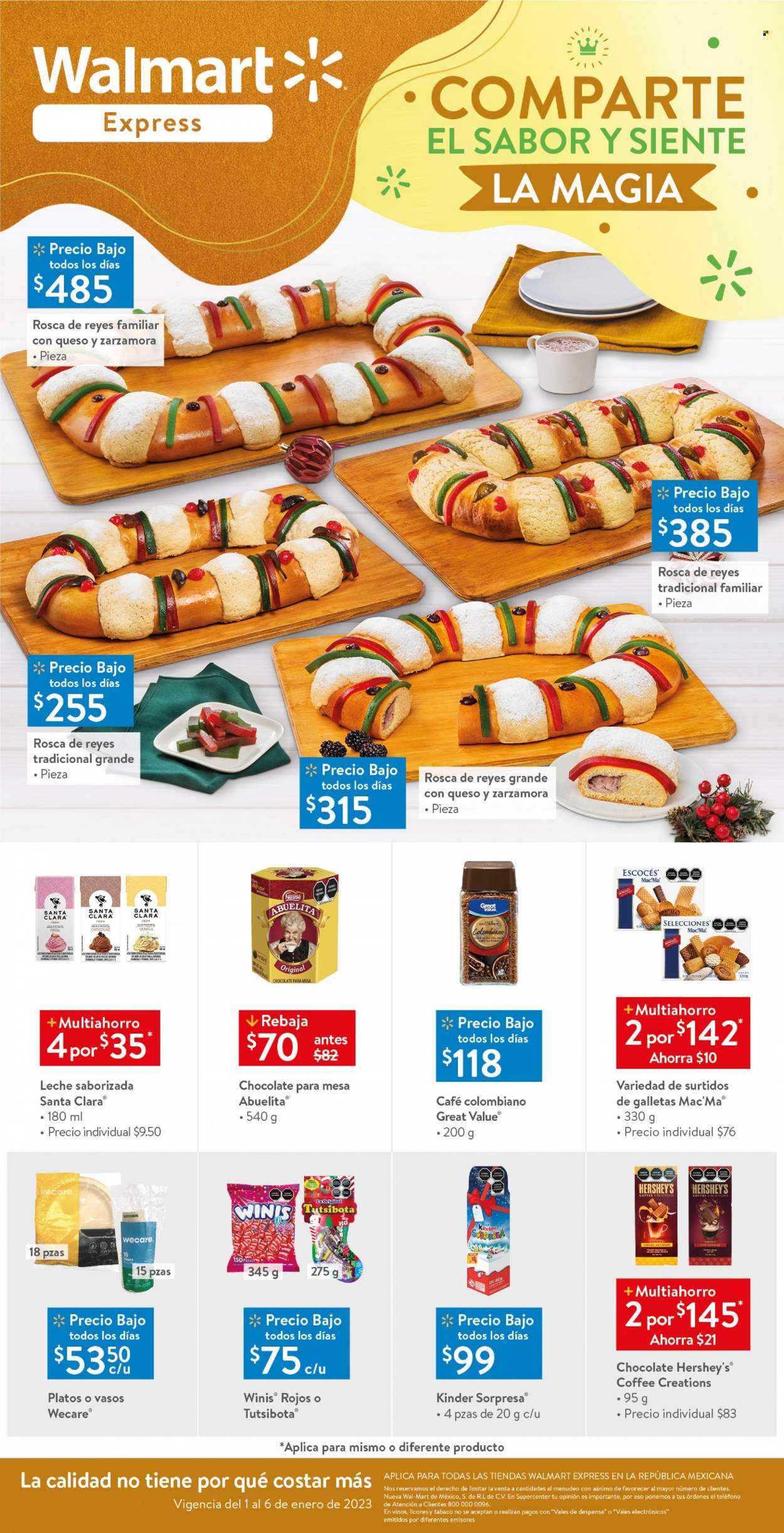Catálogo Walmart Express - 1.1.2023 - 6.1.2023. Página 1
