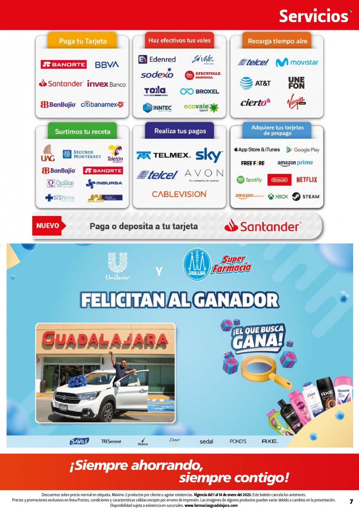 Catálogo Farmacias Guadalajara - 1.1.2023 - 14.1.2023. Página 7