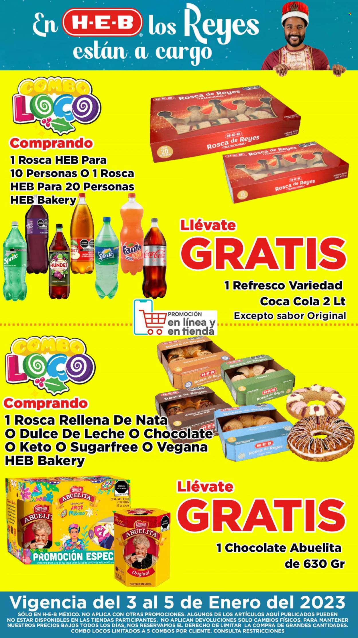 Catálogo H-E-B - 3.1.2023 - 5.1.2023. Página 1