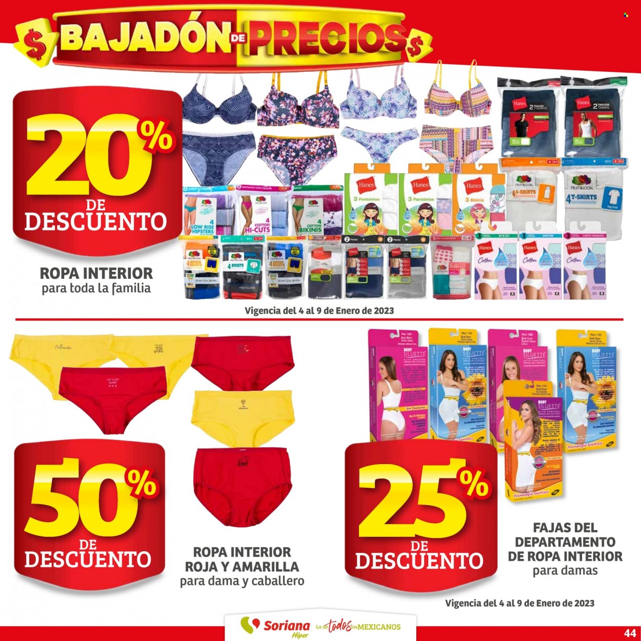 Catálogo Soriana Híper - 4.1.2023 - 12.1.2023. Página 44