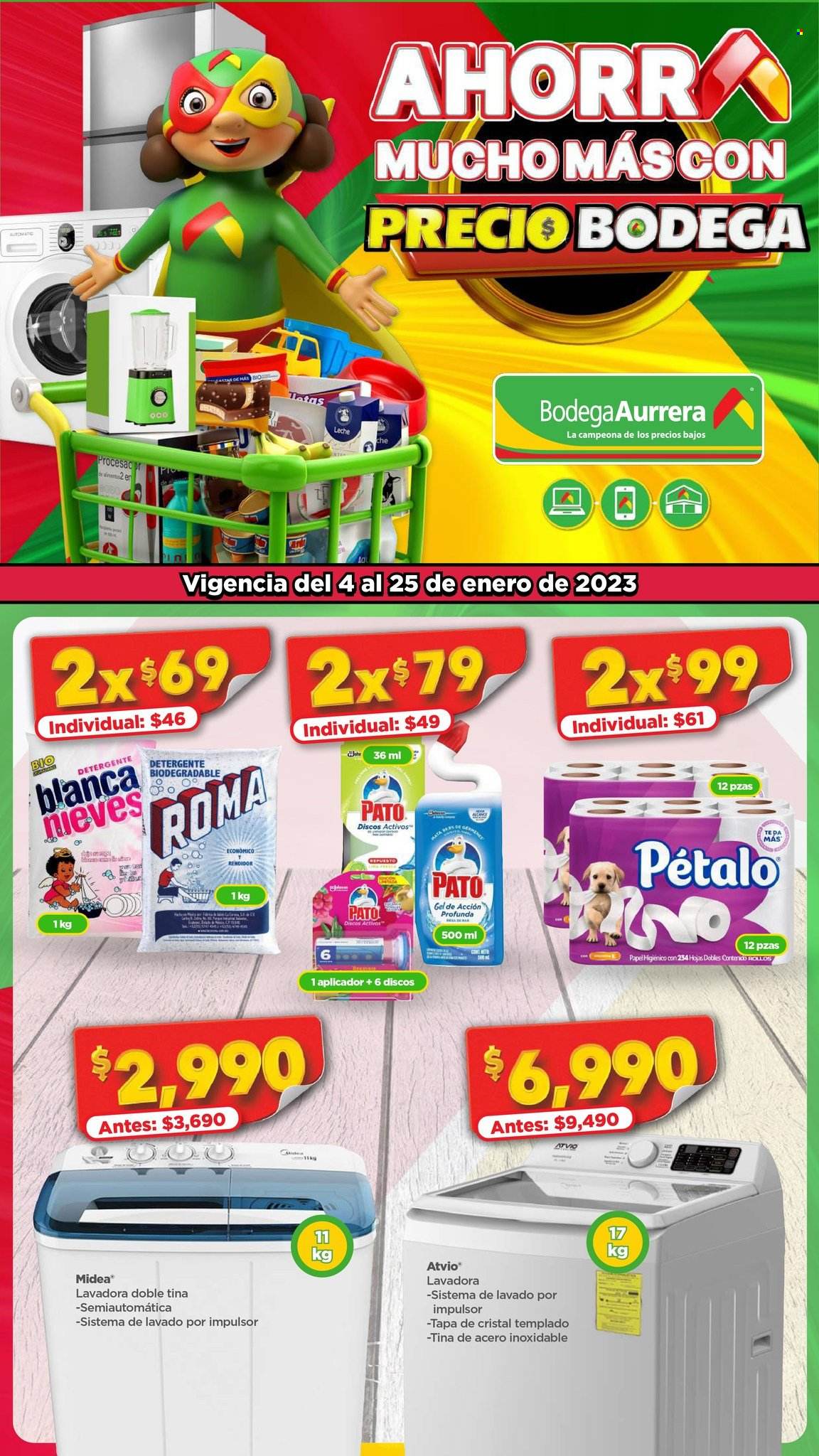 Catálogo Bodega Aurrerá - 4.1.2023 - 25.1.2023. Página 1