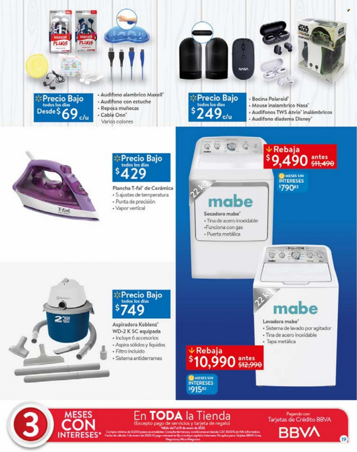 Catálogo Walmart - 7.1.2023 - 19.1.2023. Página 19
