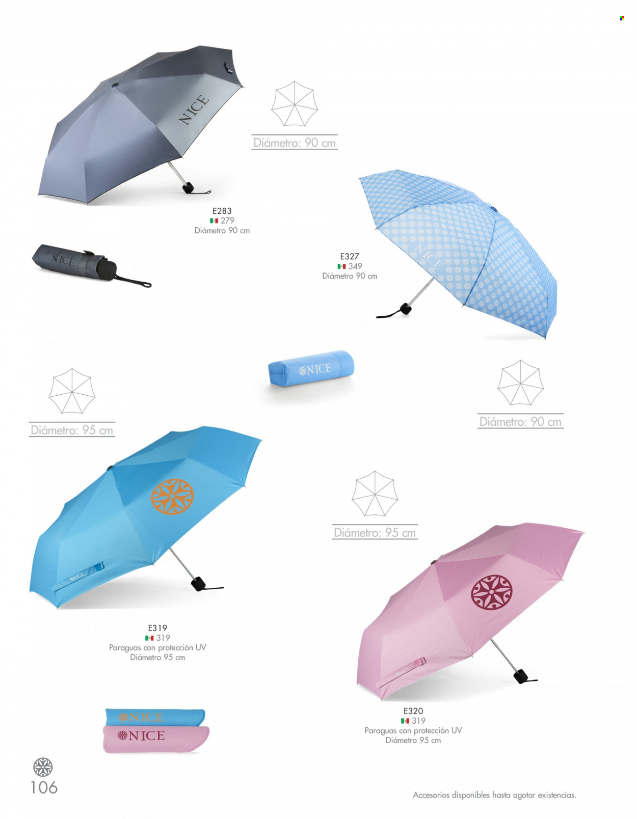 thumbnail - Folleto actual Nice - Ventas - paraguas. Página 108.