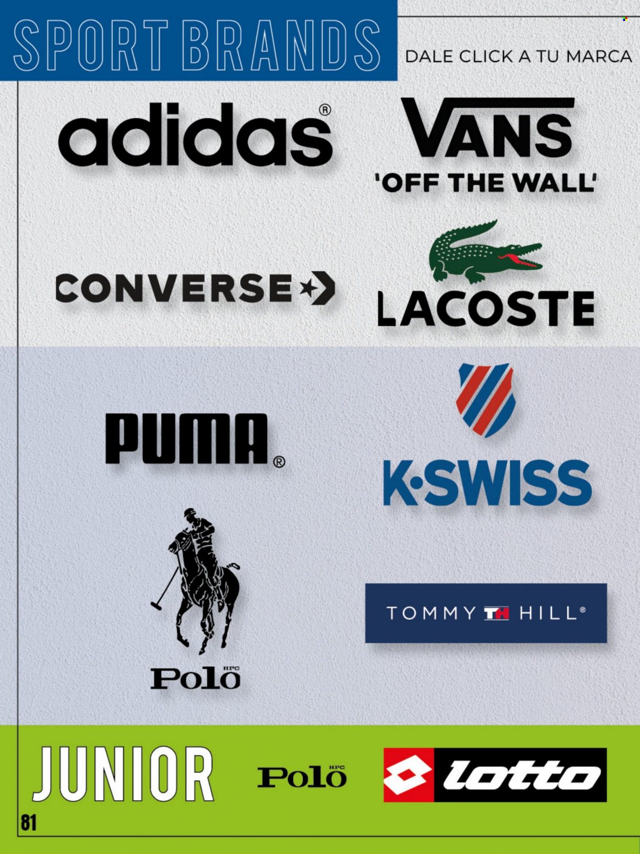 thumbnail - Folleto actual Cklass - Ventas - Adidas, Lacoste, Lotto, Puma, Converse. Página 84.