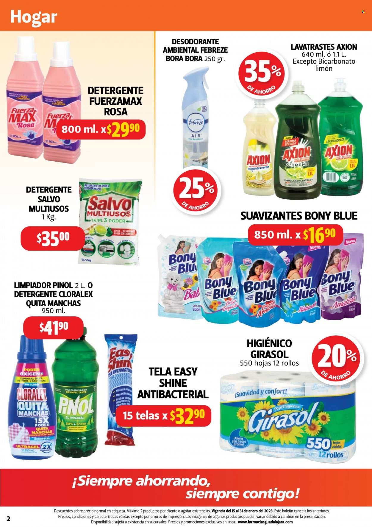 Catálogo Farmacias Guadalajara - 15.1.2023 - 31.1.2023. Página 2