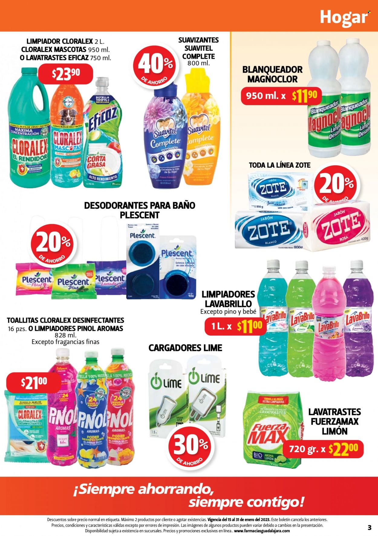 Catálogo Farmacias Guadalajara - 15.1.2023 - 31.1.2023. Página 3